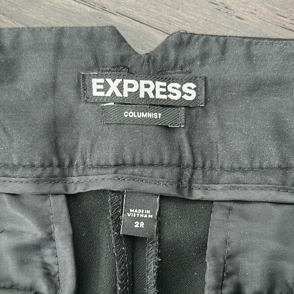 Express Columnist black pants size 2R